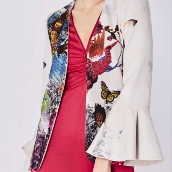 KATE Faux Suede Blazer - Picture 3 of 5